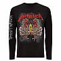 Metallica tričko dlhý rukáv, Sanitarium Black, pánske