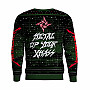 Metallica pletený vánoční sveter, Metal Up Your Ass Xmass Blk/Green