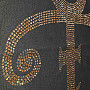 Prince tričko, Gold Symbol Embellished Black, pánske