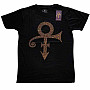 Prince tričko, Gold Symbol Embellished Black, pánske