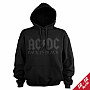 AC/DC mikina, Back In Black Hoodie Black, pánska