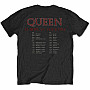 Queen tričko, European Tour 1984, pánske