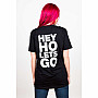 Ramones tričko, Hey Ho Front & Back, pánske