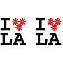 Red Hot Chili Peppers keramický hrnček 250ml, I Love LA