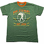 Rod Stewart tričko, Hot Legs Ringer Green, pánske