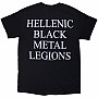 Rotting Christ tričko, Hellenic Black Metal Legions BP Black, pánske