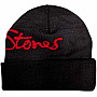 Rolling Stones zimný čiapka, Embellished Classic Tongue BP Black