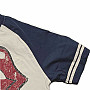 Rolling Stones tričko, Lick Raglan Natural & Navy Blue, pánske