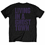 Rolling Stones tričko, Ghost Town Distressed Backprint Black, pánske
