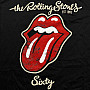 Rolling Stones tričko, Sixty Plastered Tongue Suede Applique Black, pánske
