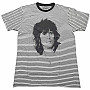 Rolling Stones tričko, Keith Striped Black & White, pánske