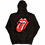 Rolling Stones mikina, Classic Tongue Zipped BP Black, pánska