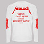 Metallica tričko dlhý rukáv, Kill Em All White, pánske