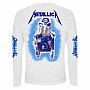 Metallica tričko dlhý rukáv, Ride The Lightning White, pánske
