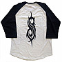 Slipknot tričko dlhý 3/4 rukáv, Choir Raglan BP Black&White, pánske