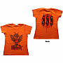 Slipknot tričko, Winged Devil Girly BP Orange, dámske