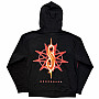 Slipknot mikina, TESF Group Photo Nonagram Zipped BP Black, pánska