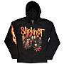 Slipknot mikina, TESF Group Photo Nonagram Zipped BP Black, pánska