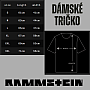 Rammstein tričko, Zeit BP Black, dámske