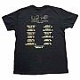 U2 tričko, Yellow Logo 2018 BP Black, pánske