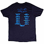 U2 tričko, Logo E+I 2018 Tour Dates BP Navy Blue, pánske
