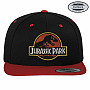 Jurský Park šiltovka, Snapback Yupoong High Quality Black Red