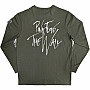 Pink Floyd tričko dlhý rukáv, The Wall Hammers Logo BP Green, pánske