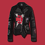 Rammstein bunda, Metal Patches Zip BP Black, dámska