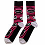 Yungblud ponožky, Symbols Black, unisex - velikost 4 až 7 (36 až 40 EU)