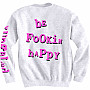 Yungblud mikina, Raver Smile Sweatshirt BP White, pánska